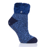 Calzini KIDS Lounge Twist con comoda parte superiore in piume di ricambio - Blu scuro