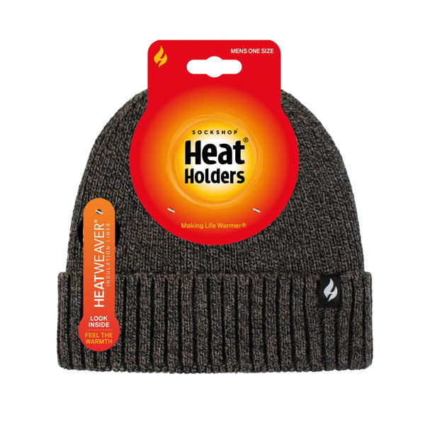 Sombrero con puños Turnover para hombre - CHARCOAL
