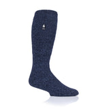 Chaussettes longues originales pour hommes - Denim