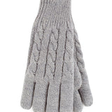 Guantes térmicos Willow para mujer - Gris claro