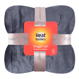 Luxury Fleece Thermal Blanket/Throw - Antique Silver