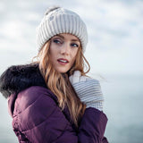 Guantes térmicos Oslo para mujer - Crema