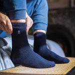 Chaussettes thermiques originales pour hommes - Marine