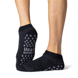 Herren Original Kolax Knöchel-Slipper-Socken – Schwarz und Anthrazit