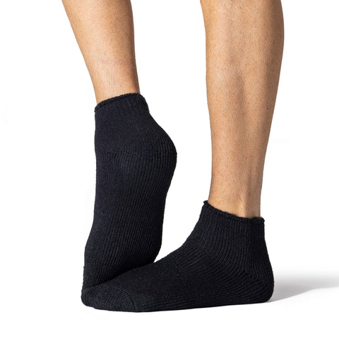 Calcetines tobilleros Original Bruges para hombre - Negro