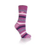 Calcetines originales Appleby Twist para mujer - Rosa y azul marino