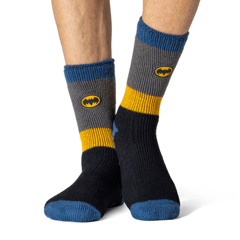 Chaussettes pantoufles de personnage originales pour hommes - Batman