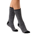 Calcetines Lite Viola para mujer - Negro y gris claro