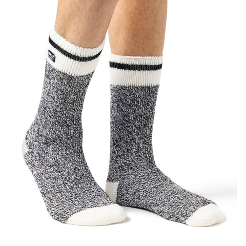 Chaussettes originales Skiddaw Twist Stripe pour hommes