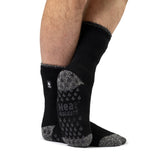 Original Siskin Slipper-Socken für Herren – Schwarz