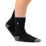 Calcetines tipo pantuflas Original Siskin para hombre - Negro