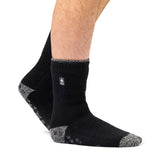 Chaussettes pantoufles originales Siskin pour hommes - Noir