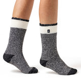 Ladies Original Snowdrop Twist Socks - Black