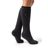 Chaussettes longues en laine mérinos Original Outdoors pour femmes - Noir