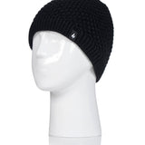 Cappello lavorato a maglia Nora da donna - Nero