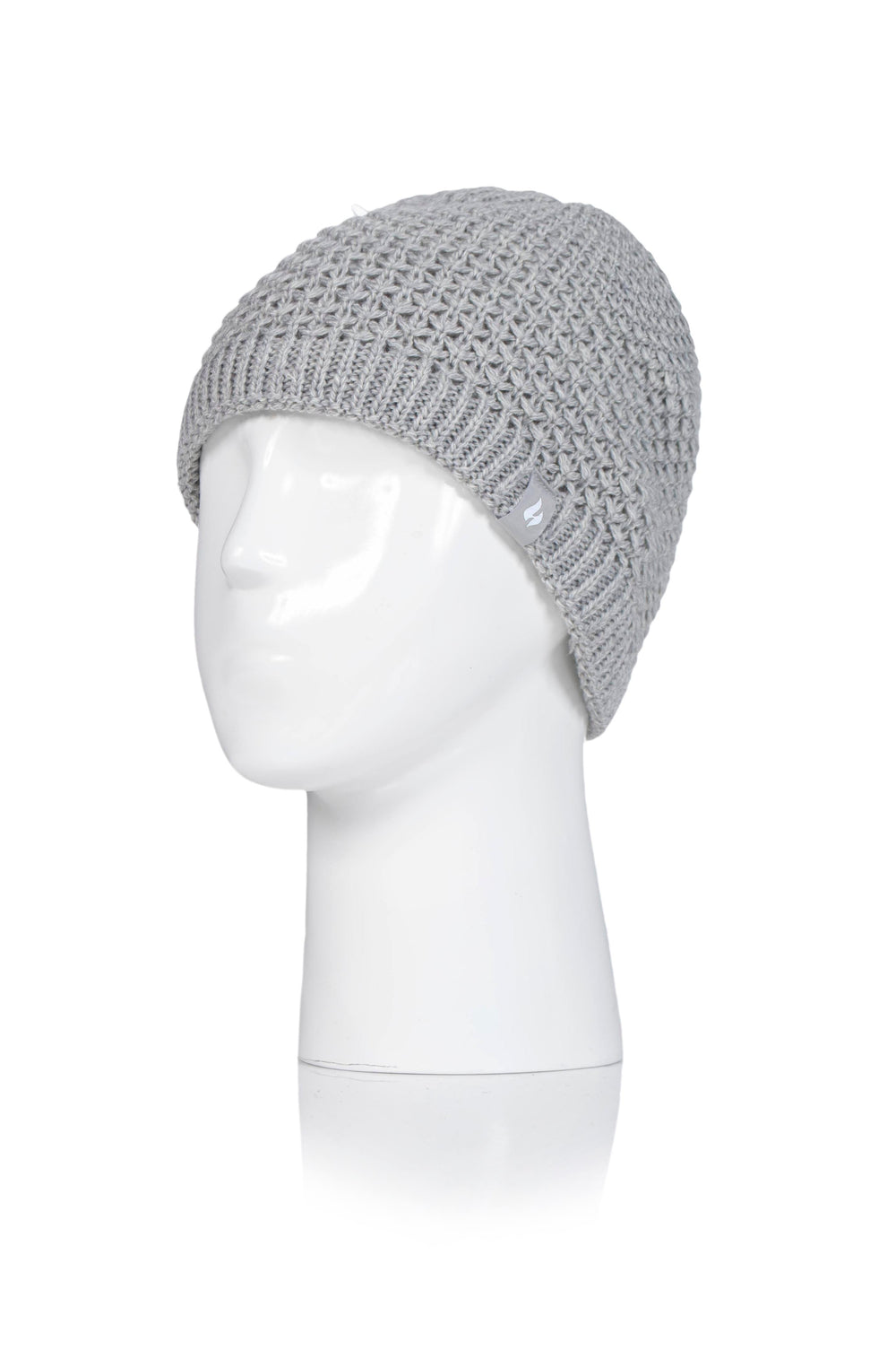 Cappello lavorato a maglia Nora da donna - Grigio chiaro