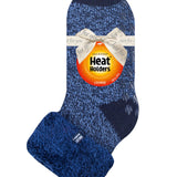 Calcetines torcidos para niños con cómoda parte superior de plumas - Azul marino
