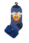 KIDS Lounge Twist Chaussettes avec haut confortable en plumes - Bleu marine