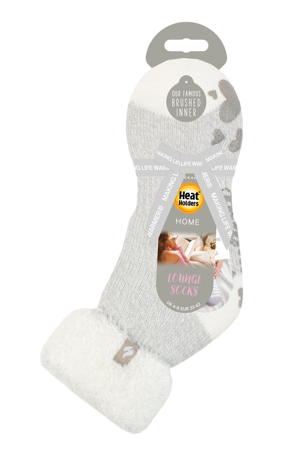 Original Ara Lounge-Socken für Damen mit bequemem Turnover-Federoberteil – Silber