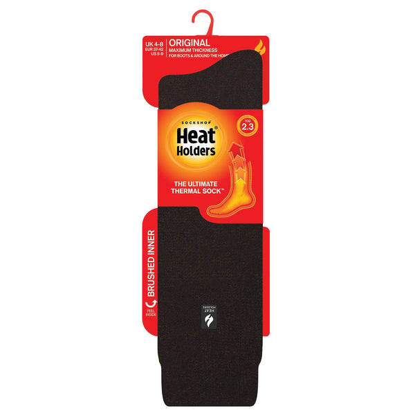 Chaussettes longues originales pour femmes - Noir
