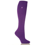 Damen Original lange Beinsocken – Lila