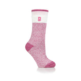 Calcetines torcidos Snowdrop originales para mujer - Rosa