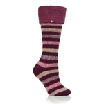 Calcetines originales para botas de agua para mujer - Cabernet Stripe