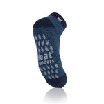 Chaussettes pantoufles originales pour hommes - Marine et denim