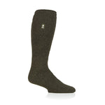 Chaussettes longues originales pour hommes - Vert forêt