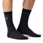 Calcetines para hombre Ultra Lite Budapest con talón y punta - Carbón