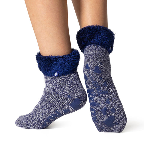 Original Cheltenham Lounge-Socken für Damen mit Umschlagfeder-Oberteil