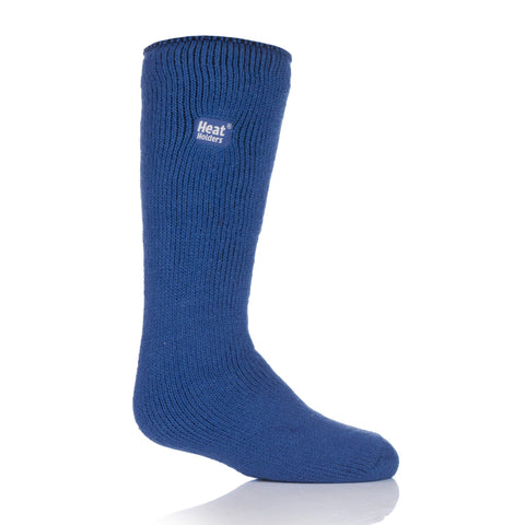 Original lange Beinsocken für Kinder – Tiefblau