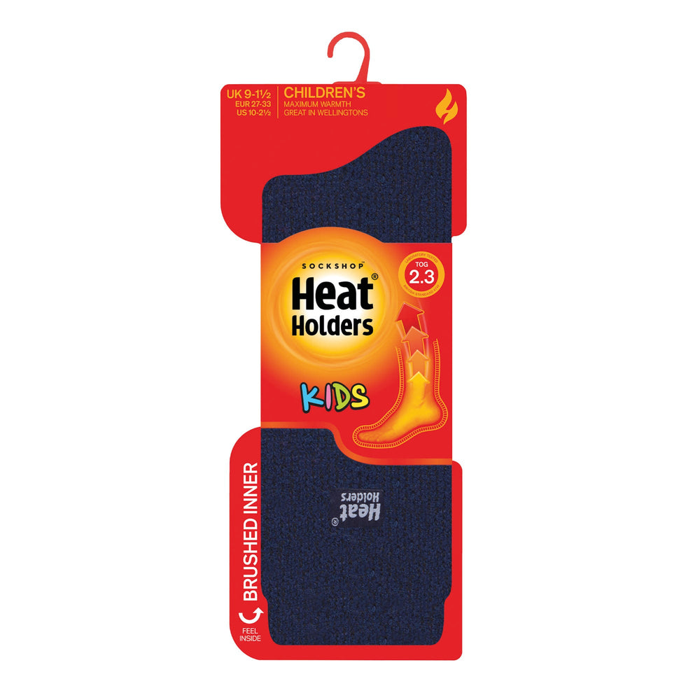 Original lange Beinsocken für Kinder – Indigo