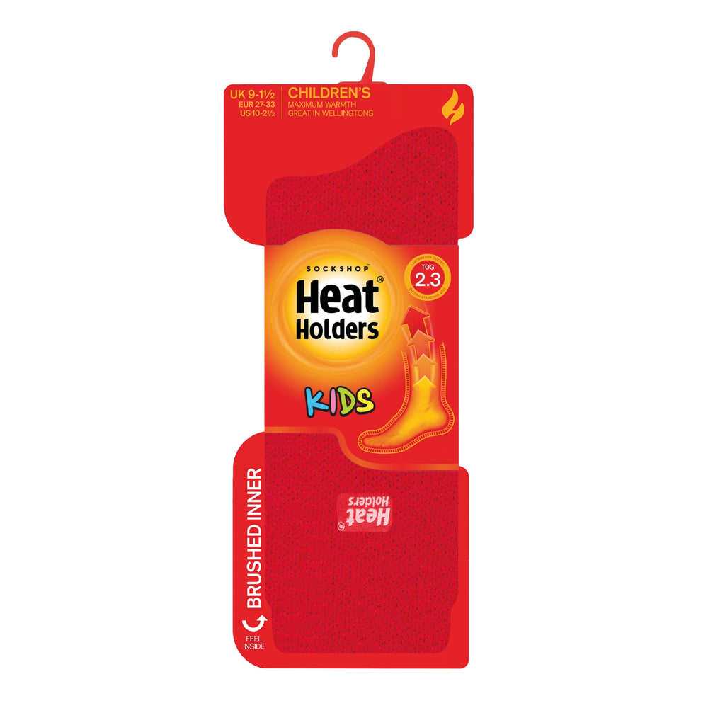 Original lange Beinsocken für Kinder – Rot