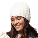 Gorro térmico Original para mujer - Crema