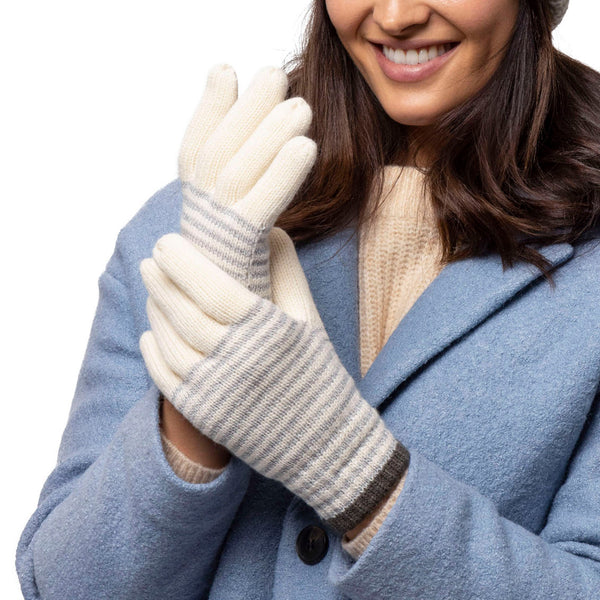 Guantes térmicos Oslo para mujer - Crema