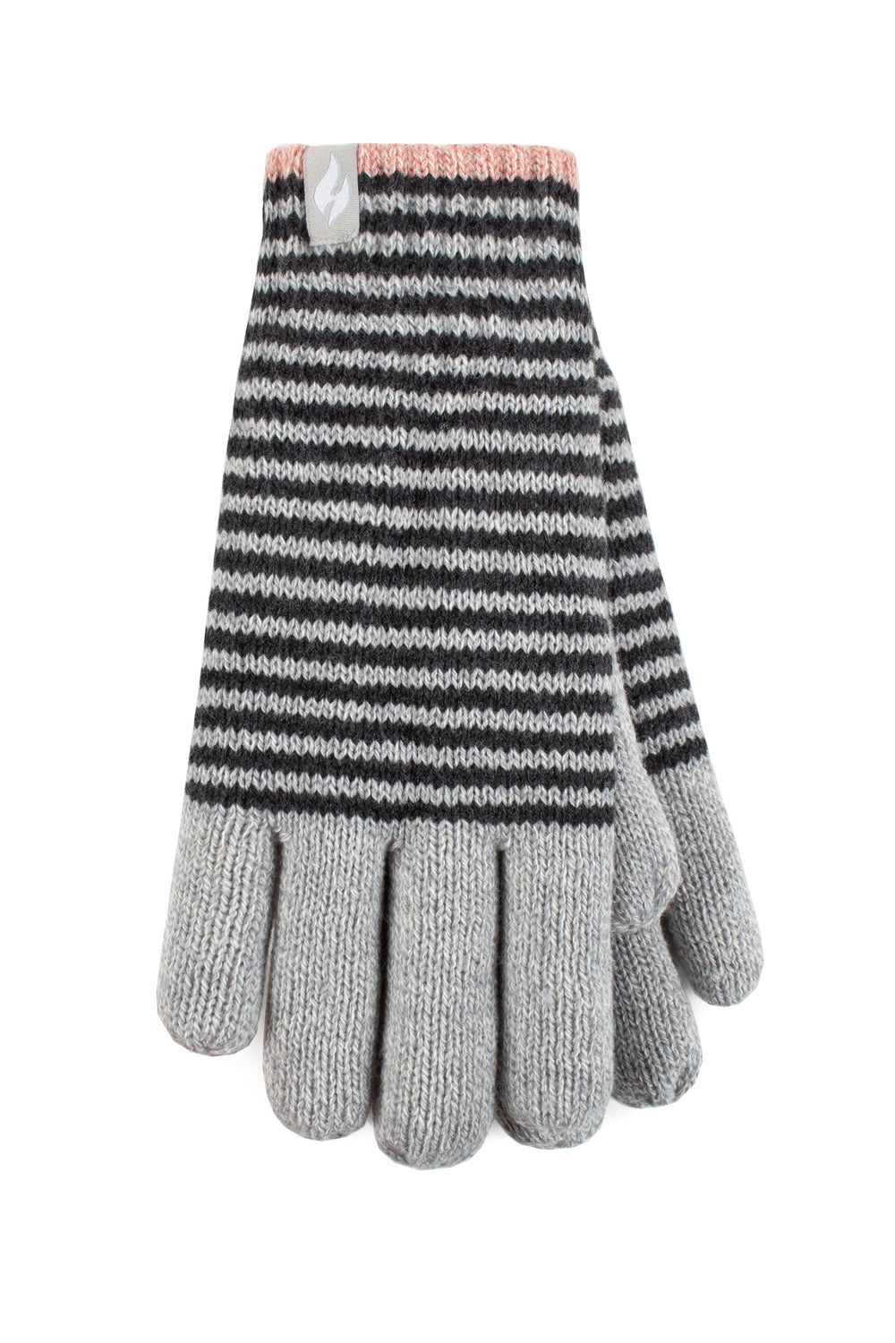 Guantes térmicos Oslo para mujer - Nube gris y negro