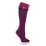 Calcetines originales para botas de agua para mujer - Fucsia intenso