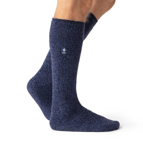 Original lange Herrensocken – Denim