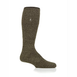 Mens Original Outdoors Long Merino Wool Blend Socks - Khaki