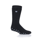 Chaussettes IOMI Dual Layer Raynaud's Slipper pour hommes - Noir