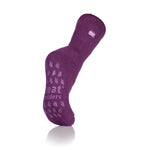 Damen Original Thermo-Slipper-Socken – Violett