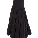 Damen Willow Thermohandschuhe – Schwarz
