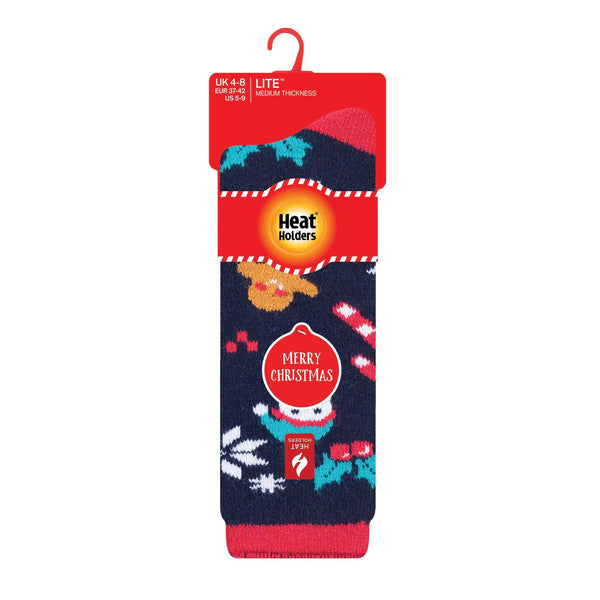 Calcetines navideños Ladies Lite: diversión festiva