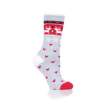 Chaussettes de Noël Lite pour dames - Renne