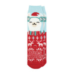 Ladies Lite Christmas Socks - Cosy Alpaca