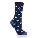 Chaussettes Femme Lite Jasmine - Jacquard Navy Hearts