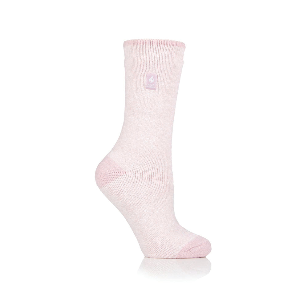 Damen Lite Venice Fersen- und Zehensocken – Staubrosa