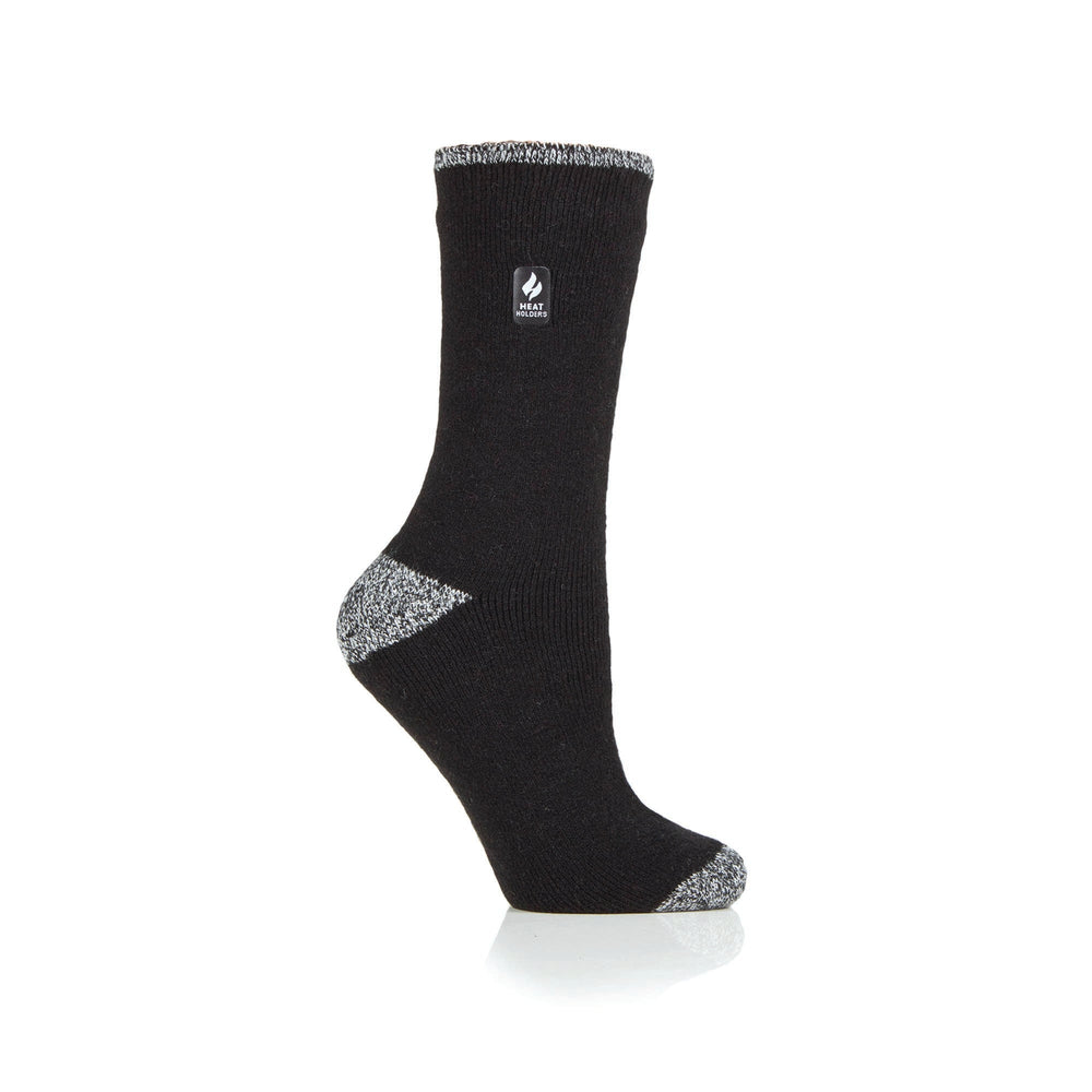 Calzini da donna Lite Tenerife con punta e tallone - Bianco e nero