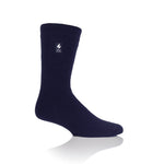 Calcetines lisos Lite Dunlin para hombre - Azul marino